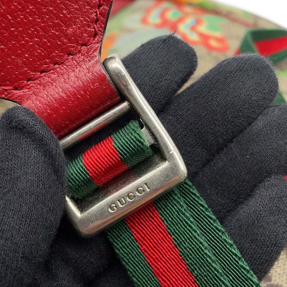 GUCCI Cream Leather Backpack - Picture 14 of 16